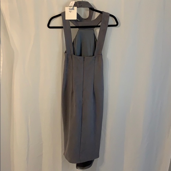 NWT LF Grey Suede Dress SZ S - Picture 7 of 7